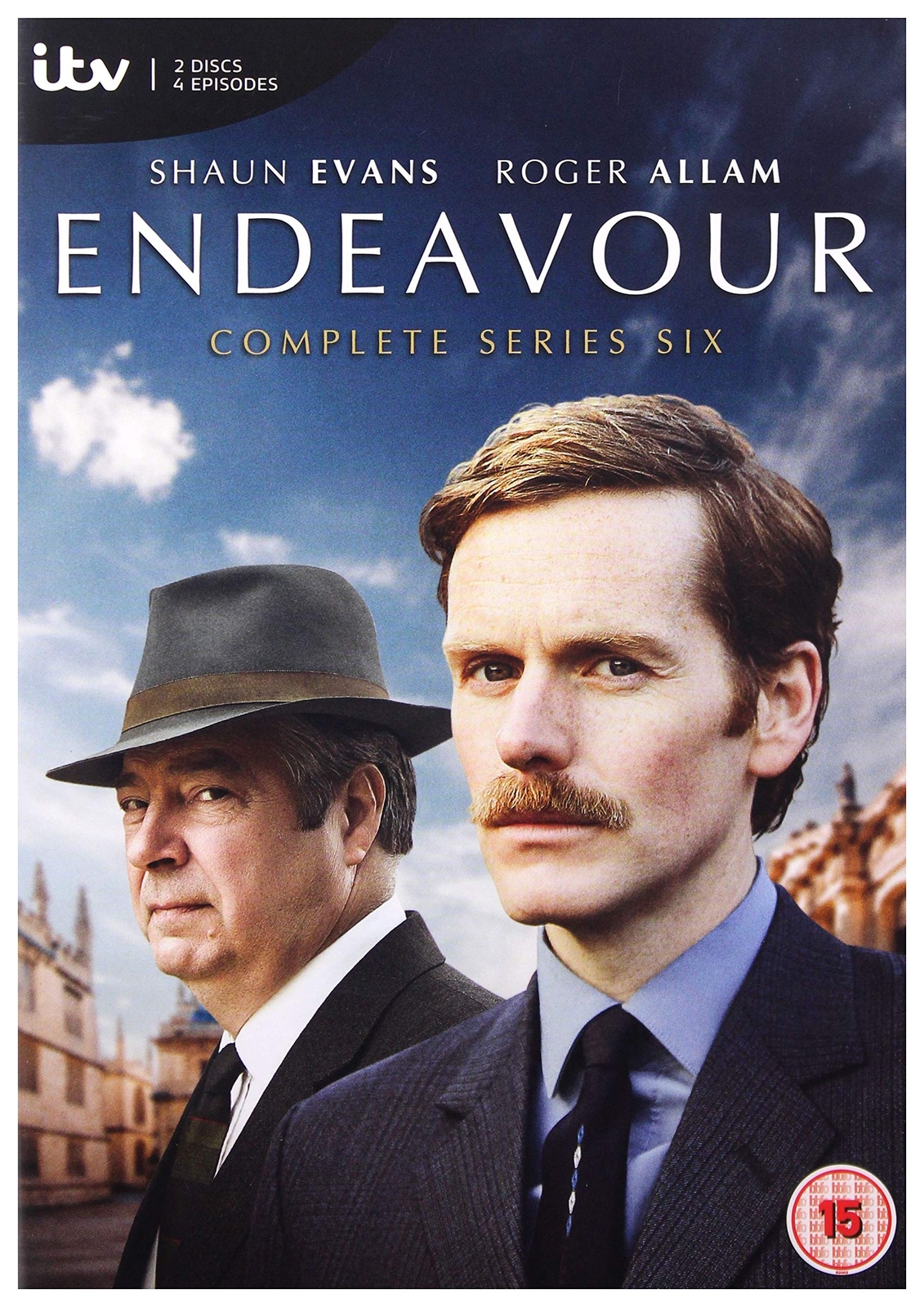 Endeavour Series 6 (DVD) Shaun Evans Roger Allam Anton Lesser Simon Harrison