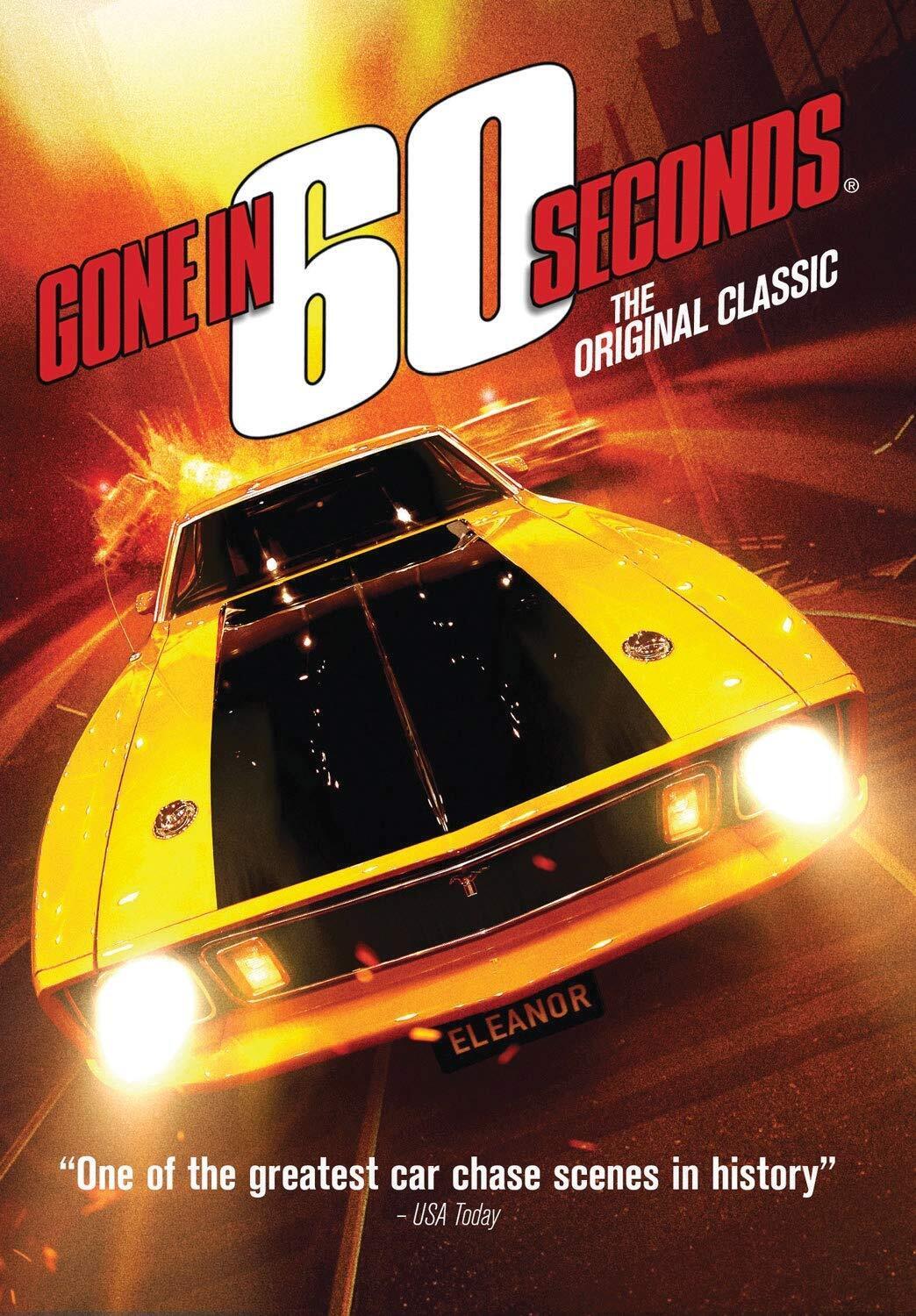 Gone in 60 Seconds (DVD) Marion Busia George Cole H.B. Halicki Jerry Daugirda