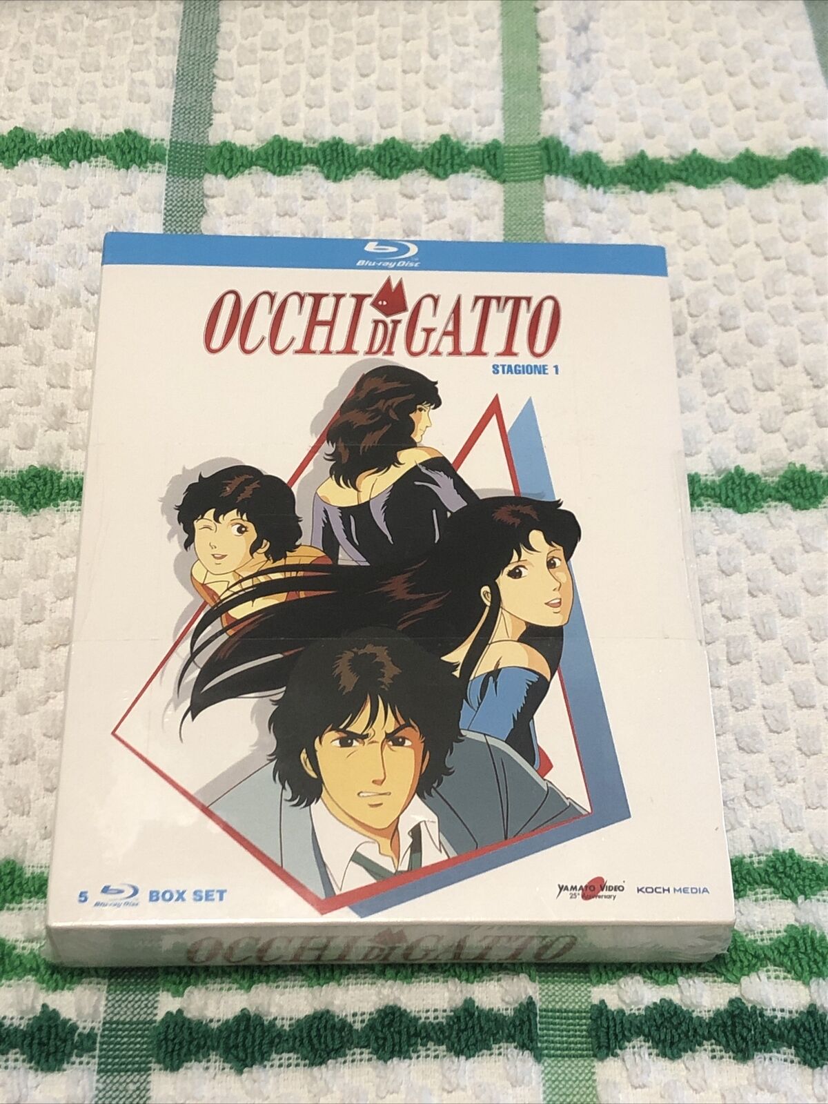OCCHI DI GATTO STAGIONE 1 COFANETTO 5 BLU RAY BLURAY BOX SET NUOVO YAMATO