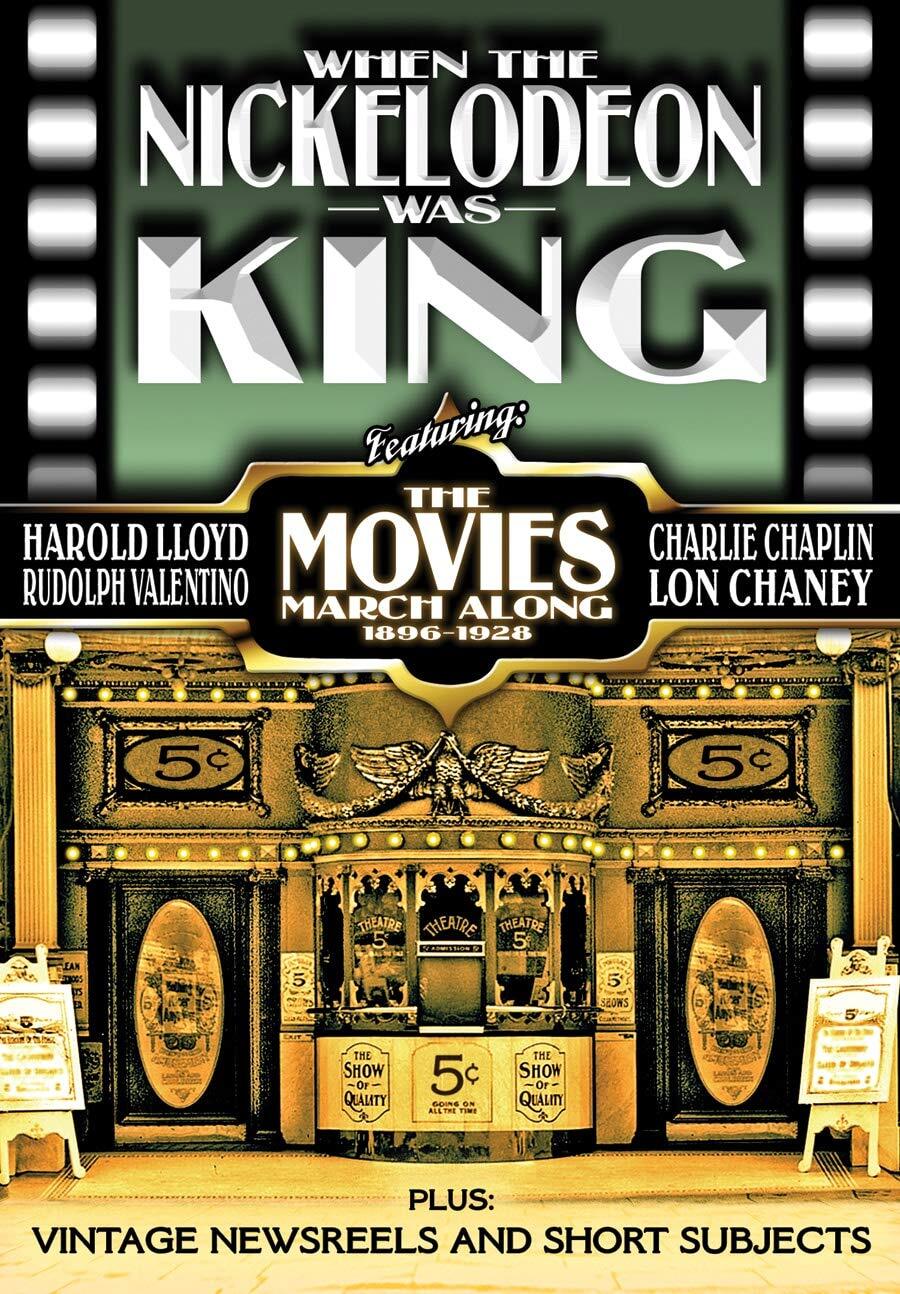 When the Nickelodeon Was King (Silent) (DVD) Charlie Chaplin Harold Lloyd