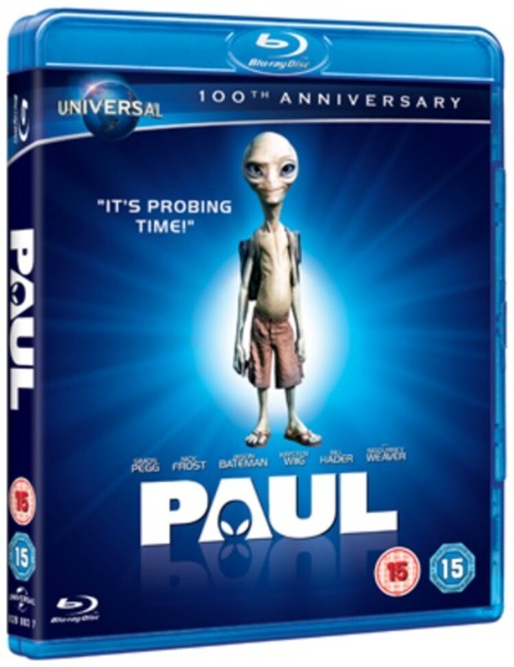 Paul (Blu-ray) Bill Hader Kristen Wiig Steven Spielberg Jane Lynch Blythe Danner