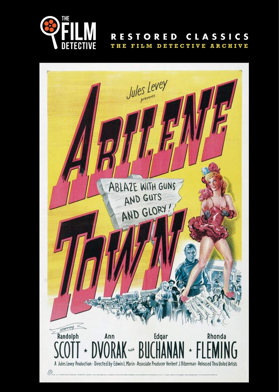 Abilene Town (The Film Detective Restored Version) (DVD) Randolph Scott