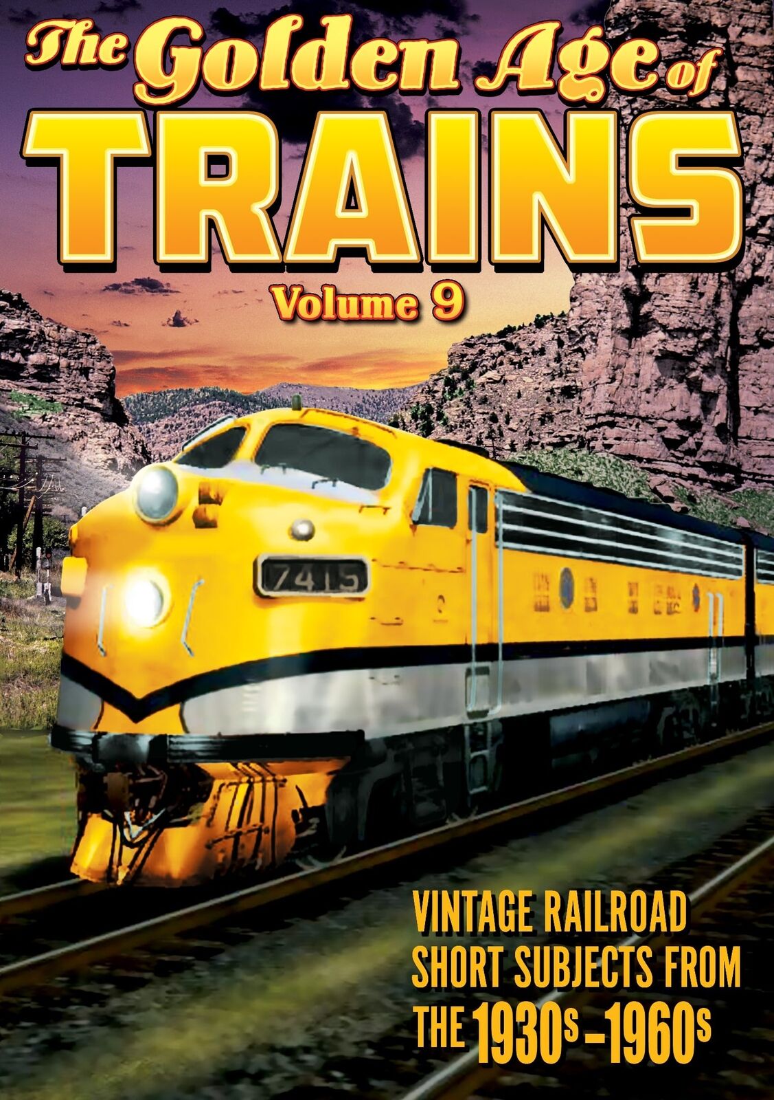 Trains - The Golden Age of Trains, Volume 9 (DVD) Various