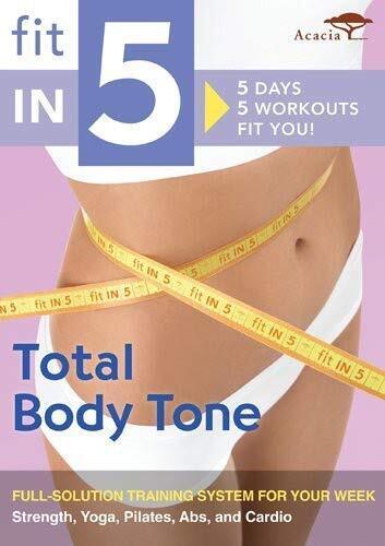 FIT IN 5: TOTAL BODY TONE (DVD) Shiva Rea Fred DeVito Elisabeth Halfpapp