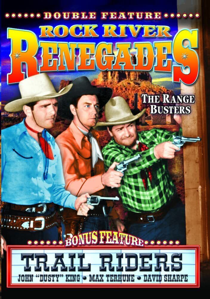 The Range Busters: Rock River Renegades / Trail Riders (DVD) David Sharpe