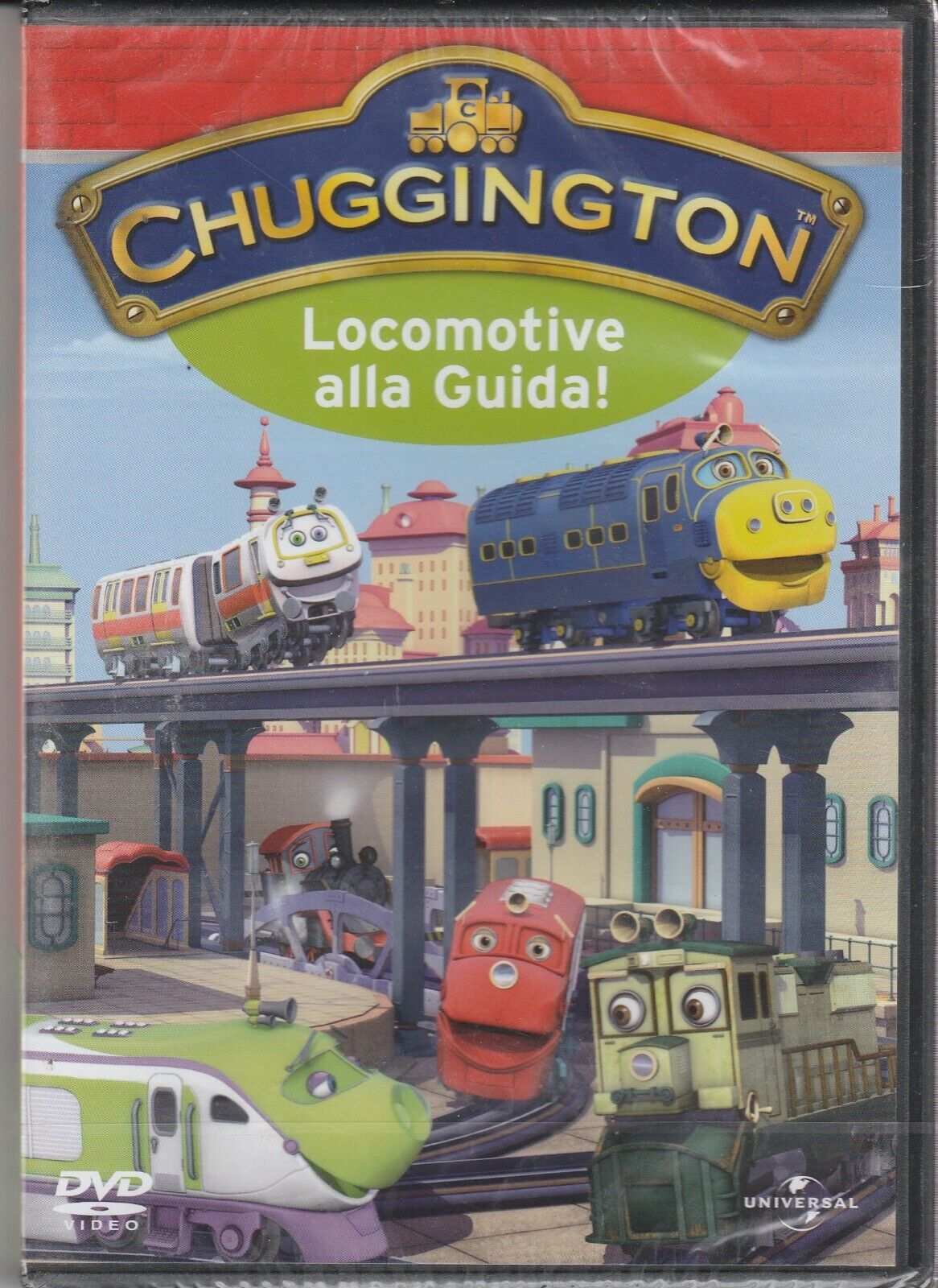 Dvd CHUGGINGTON LOCOMOTIVE ALLA GUIDA nuovo sigillato