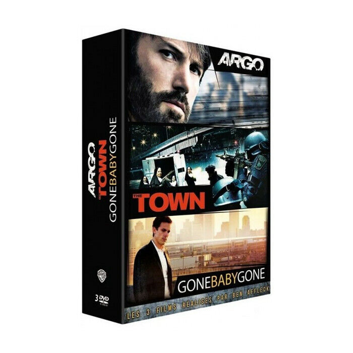 Argo + Il Town + Gone Baby Gone Ben Affleck Cofanetto DVD Nuova