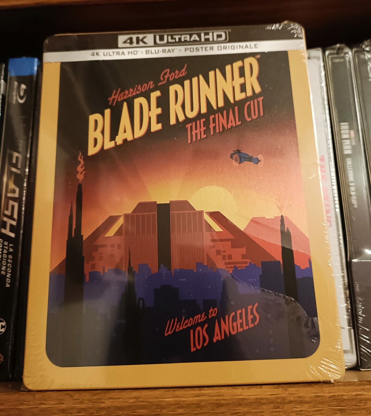 Blade Runner 4k The Final Cut Steelb. 4k+Bluray+poster originale  Fuori Catalogo