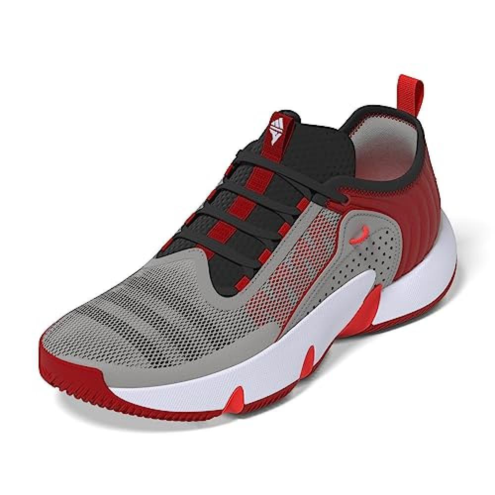 (TG. 38 EU) adidas Trae Unlimited, Shoes-Low (Non Football) Unisex-Adulto, Metal