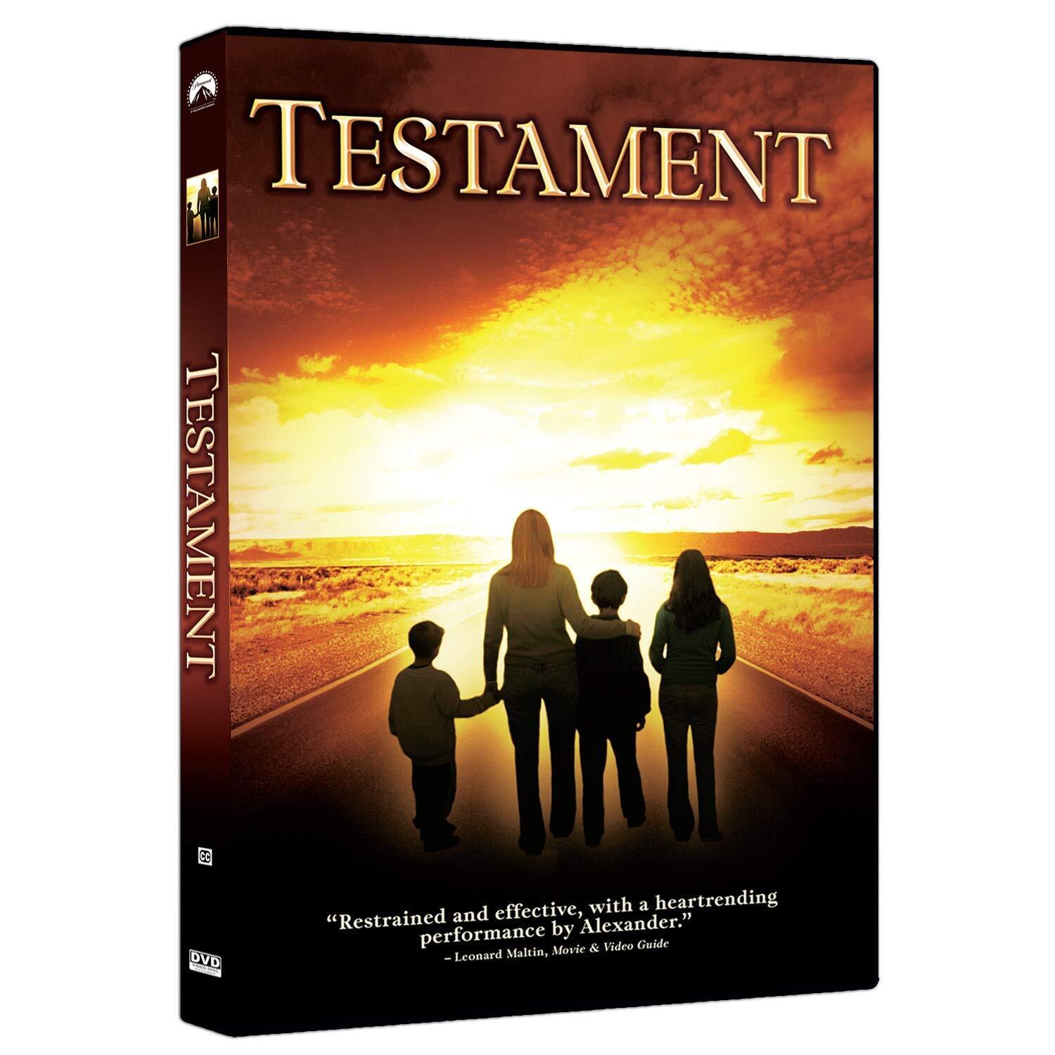 Testament (DVD) Kevin Costner Leon Ames Lukas Haas Mako Rebecca De Mornay