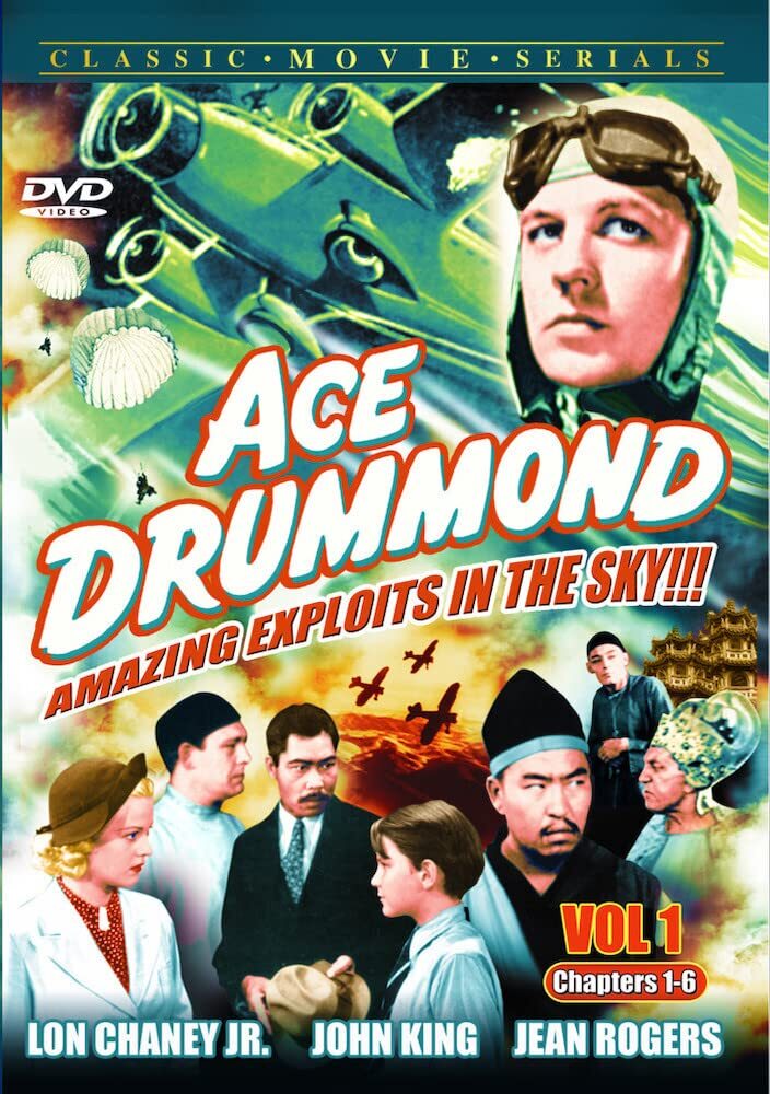 Ace Drummond, Volume 1 (Chapters 1-6) (DVD) Jean Rogers John "Dusty" King Jr.