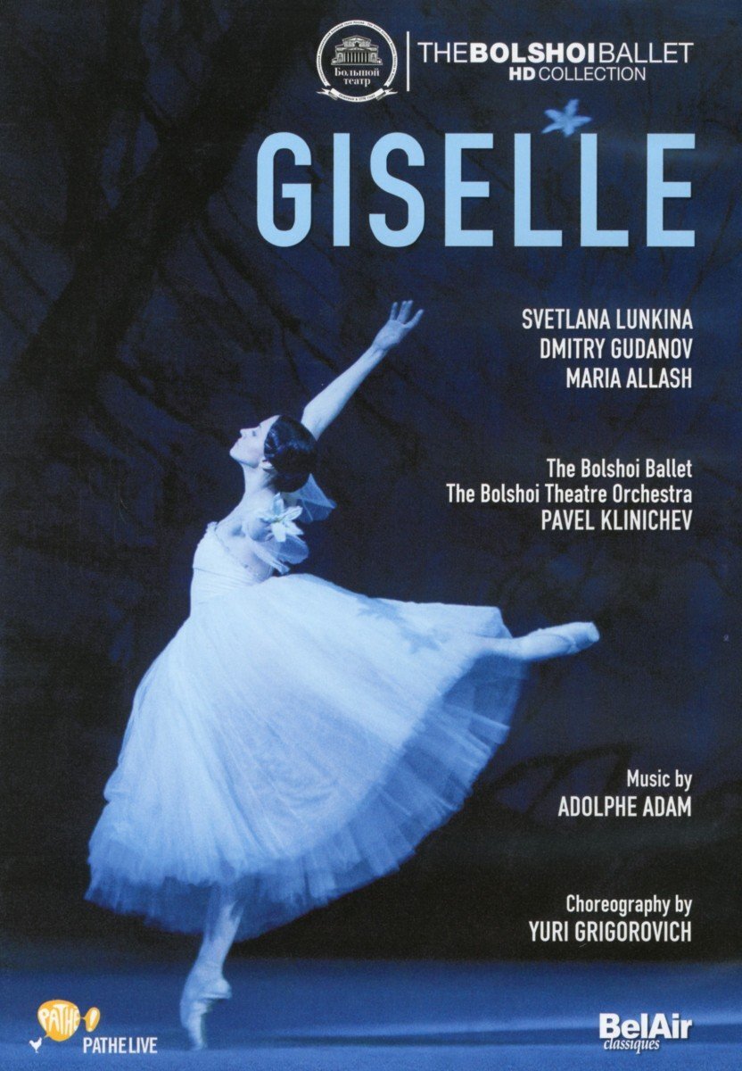 Adam: Giselle (Bolshoi Ballet Company) (DVD) Svetlana Lunkina Dmitry Gudanov