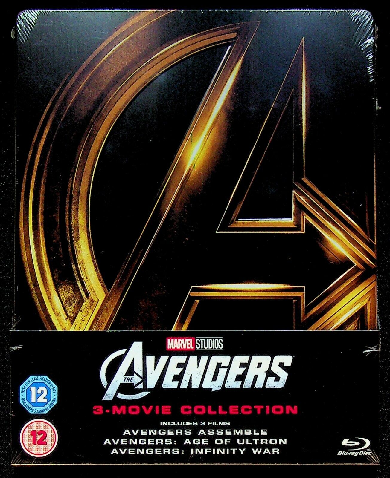 EBOND Avengers 3 Movie Collection Uk Edition Blu-ray Steelbook D256004