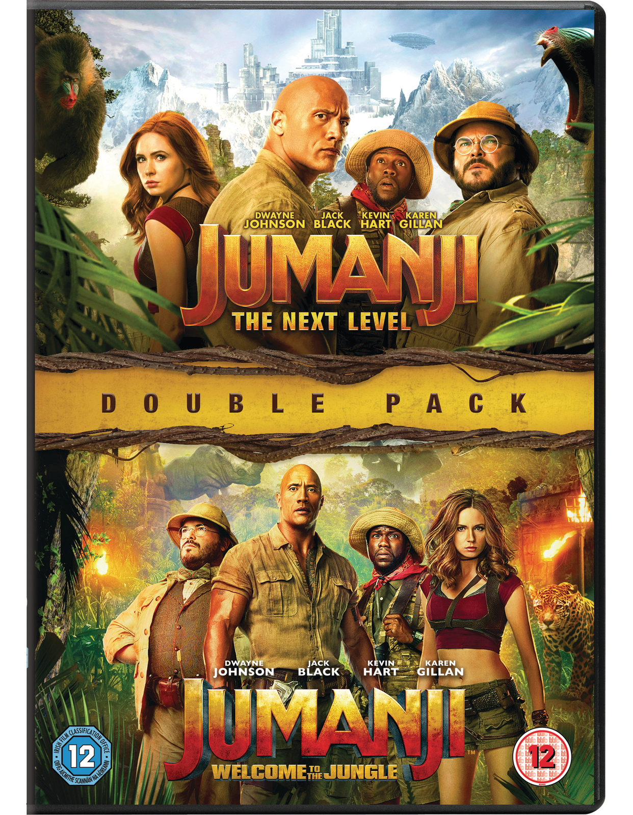 Jumanji: Welcome to the Jungle/Jumanji: The Next Level (DVD)