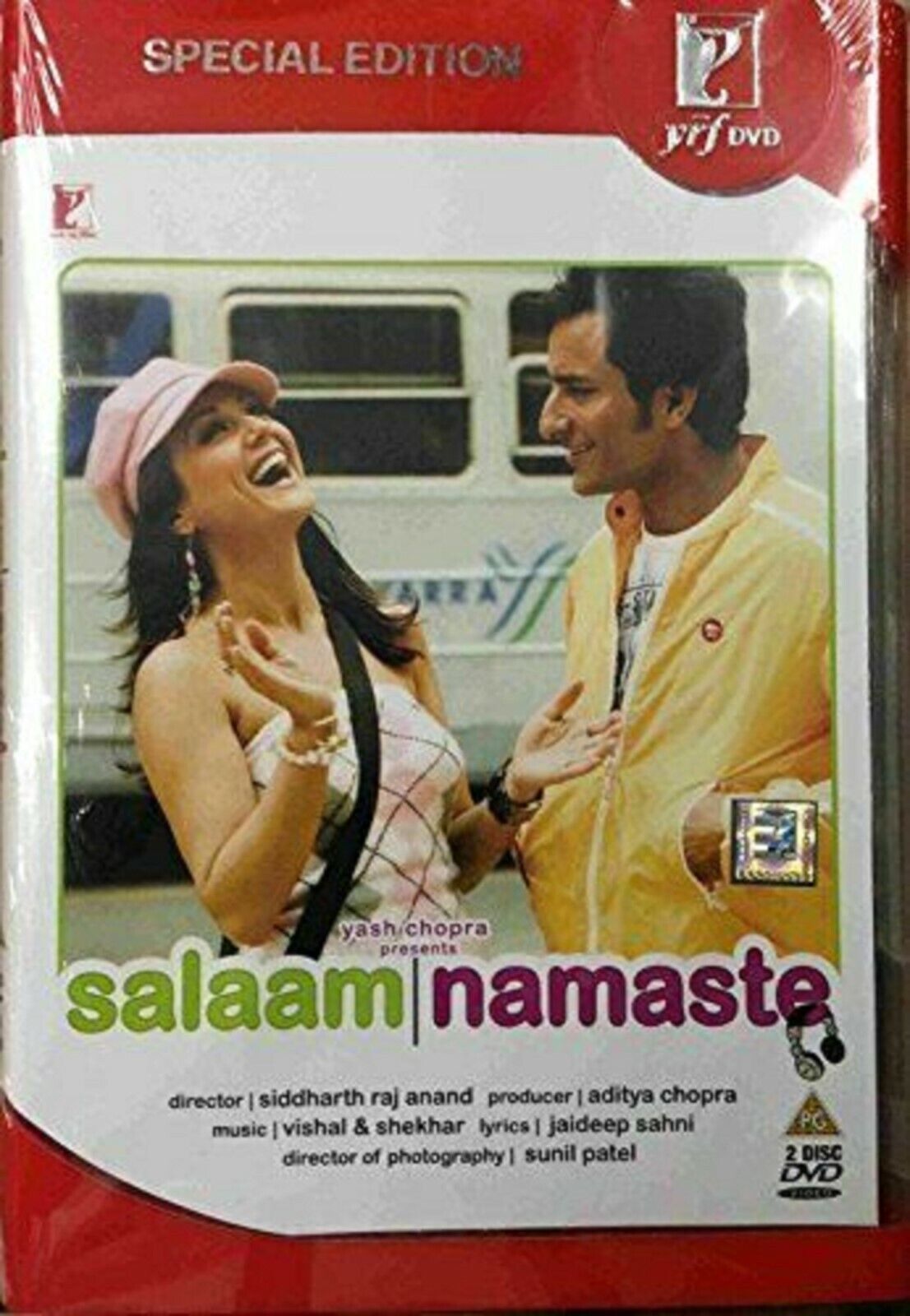 Salaam Namaste - Saif Ali Khan ,Pretty Zinta - Neww Bollywood DVD - Inglese Subs