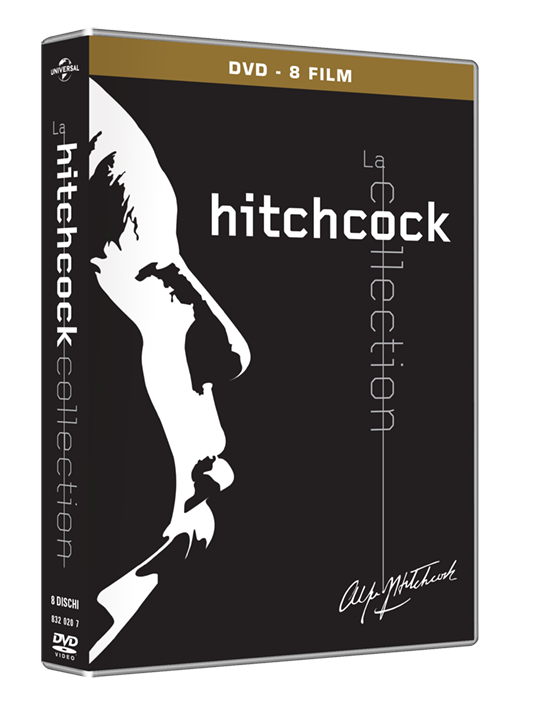 Dvd Hitchcock Collection - Black (7 Dvd)