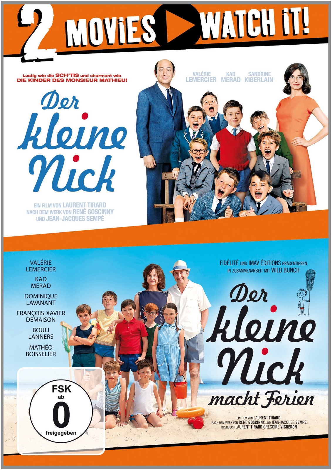 Der kleine Nick / Der kleine Nick macht Ferien (DVD)