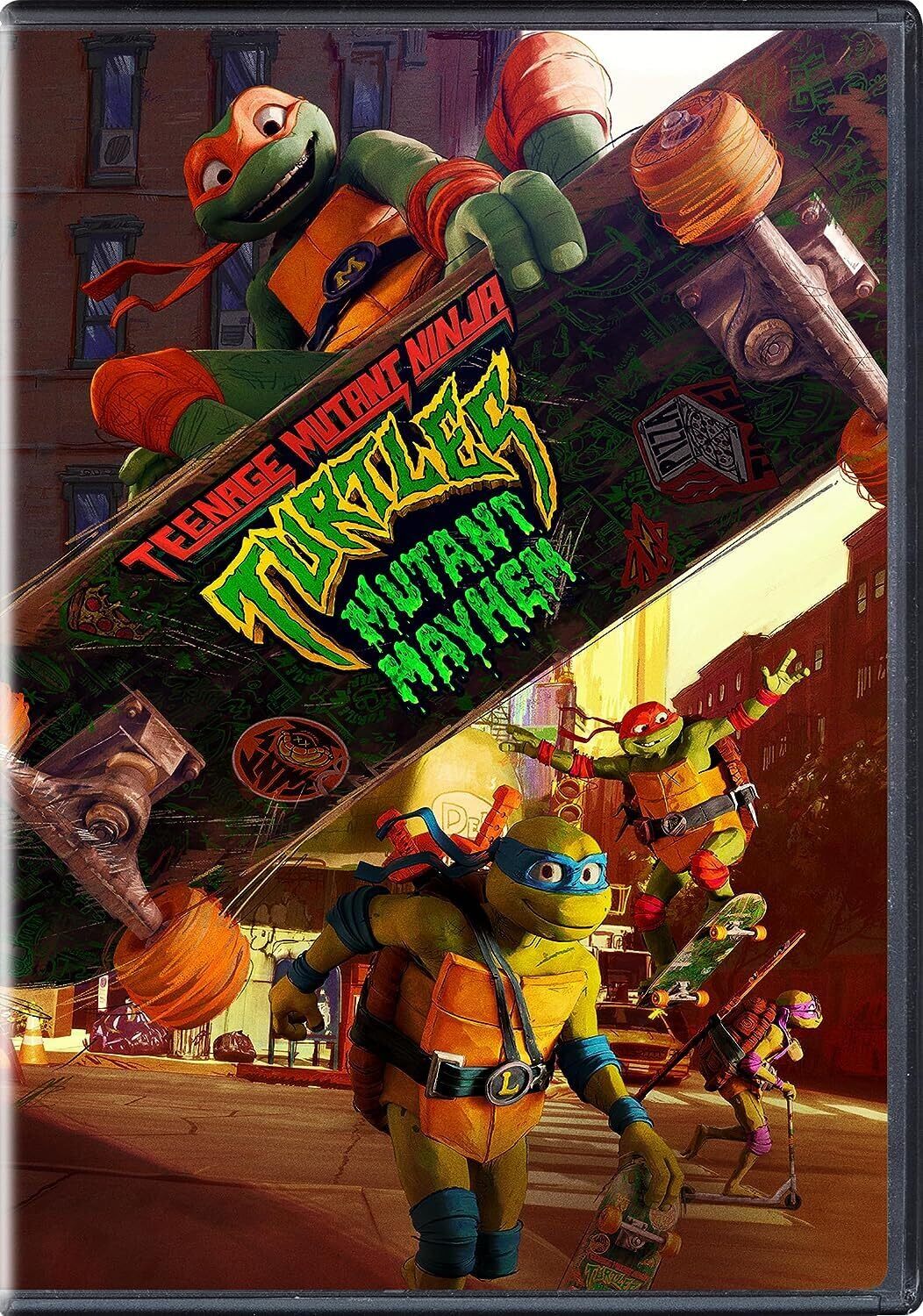 Teenage Mutant Ninja Turtles: Mutant Mayhem (DVD) Ice Cube Jackie Chan
