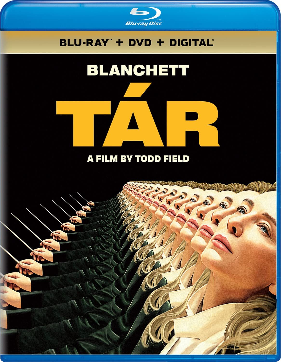 Tár (Blu-ray) Cate Blanchett Noémie Merlant Nina Hoss Sophie Kauer Julian Glover