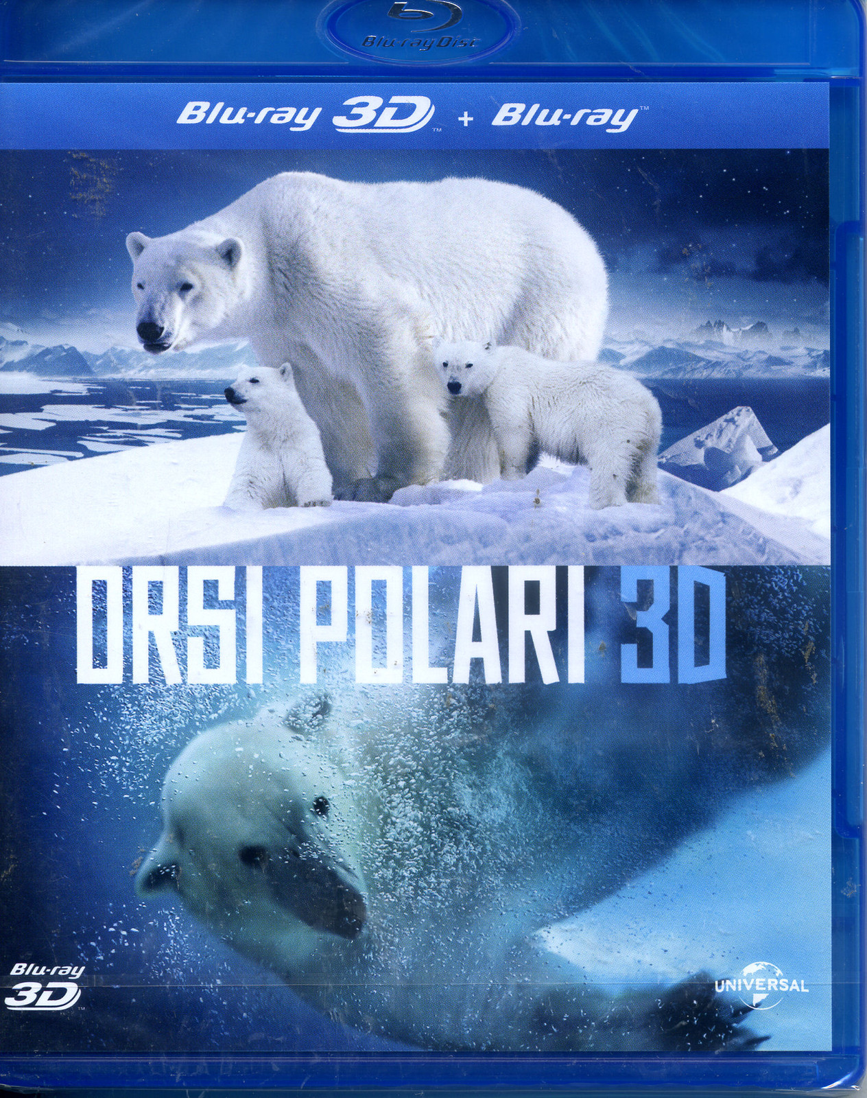ORSI POLARI 3D, di Adam Ravetch (Br 3D+Br 2D) - BLU-RAY NUOVO