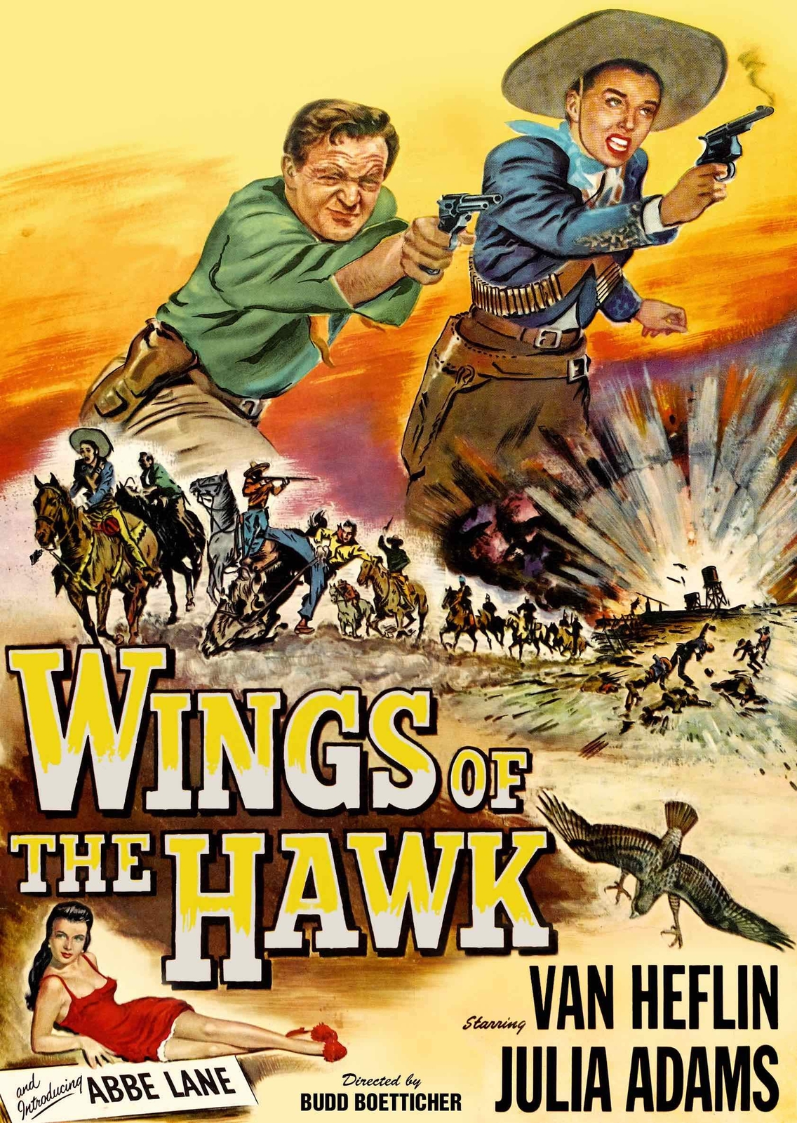 Wings of the Hawk (DVD) Van Heflin Julie Adams Abbe Lane