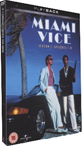 miami vice season 1 episodes 1-8 (Import) DVD NUOVO