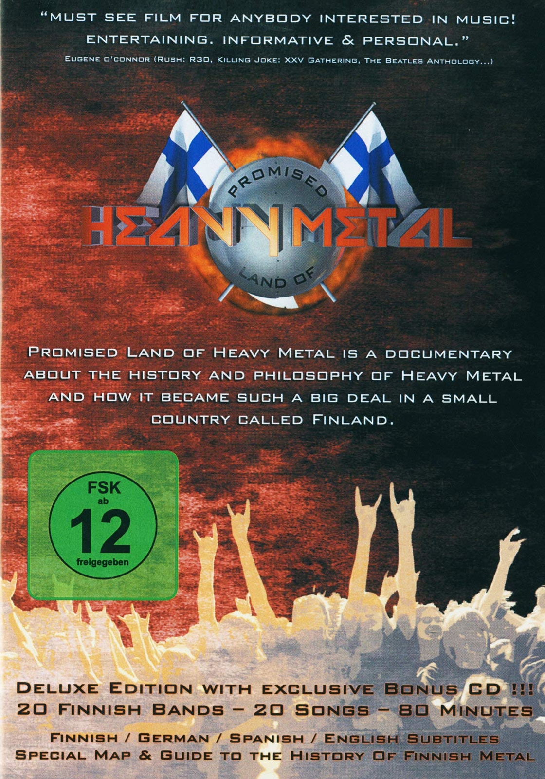 Various Artists -Promised Land Of Heavy Metal (Dvd + Cd) (DVD) Various