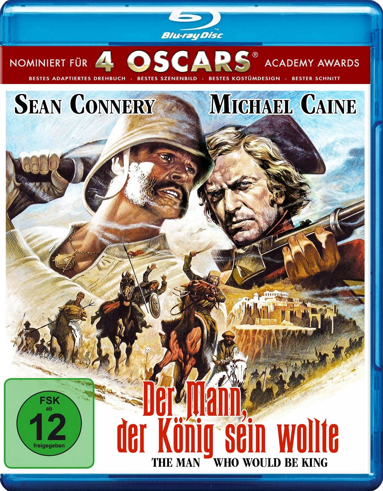 Der Mann, der König sein wollte / The man who would be king (Blu-ray) Connery