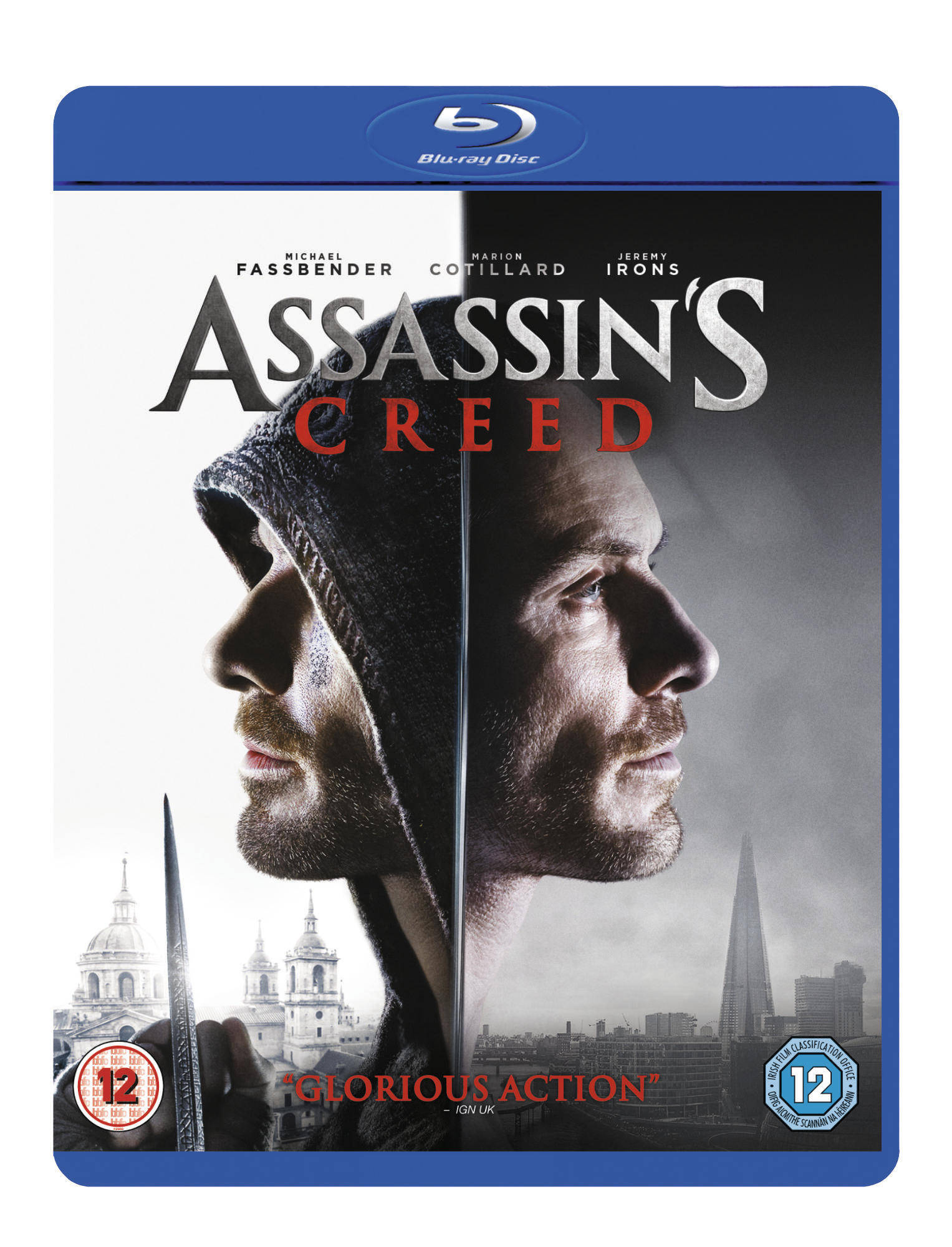 Assassin's Creed (Blu-ray) Brian Gleeson Callum Turner Octavia Selena Alexandru