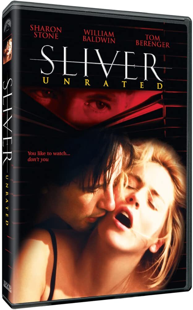 Sliver (DVD) Martin Landau Sharon Stone Tom Berenger William Baldwin