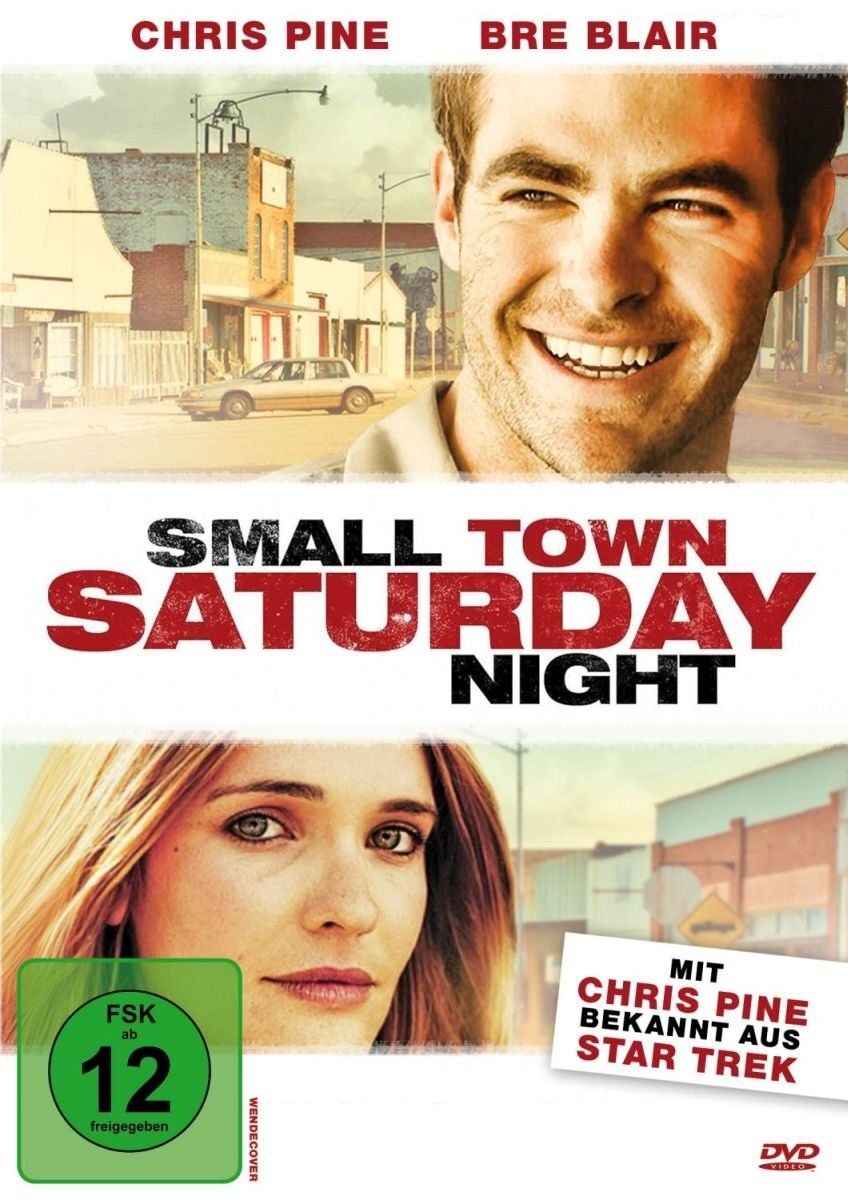 Small Town Saturday Night (DVD) Chris Pine Shawn Christian Bre Blair John Hawkes