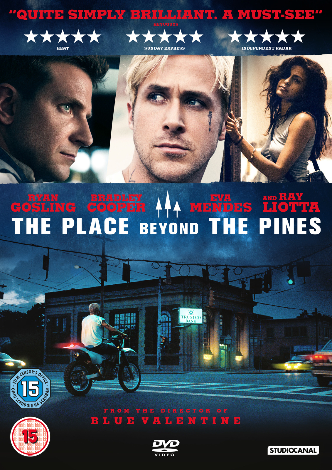 The Place Beyond the Pines (DVD) Bruce Greenwood Dane DeHaan Harris Yulin