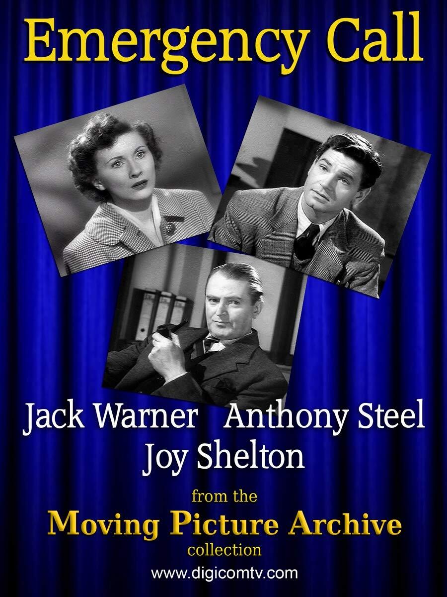 Emergency Call (DVD) Anthony Steel Jack Warner Joy Shelton