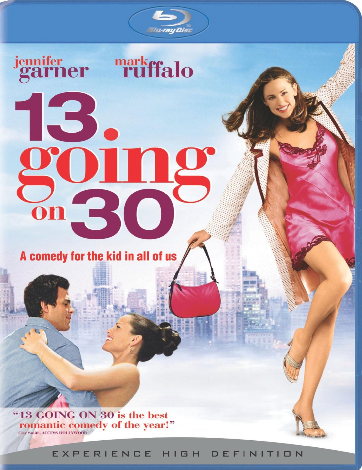 13 Going on 30 (Blu-ray) Jennifer Garner Mark Ruffalo Judy Greer Andy Serkis
