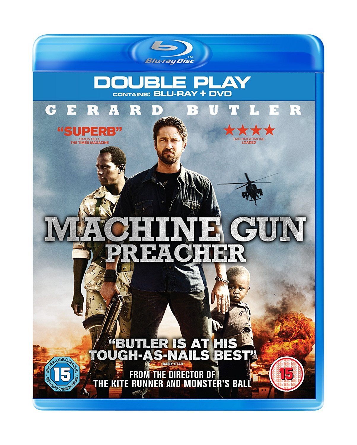 Machine Gun Preacher (Blu-ray) Gerard Butler Michele Monaghan Michael Shannon