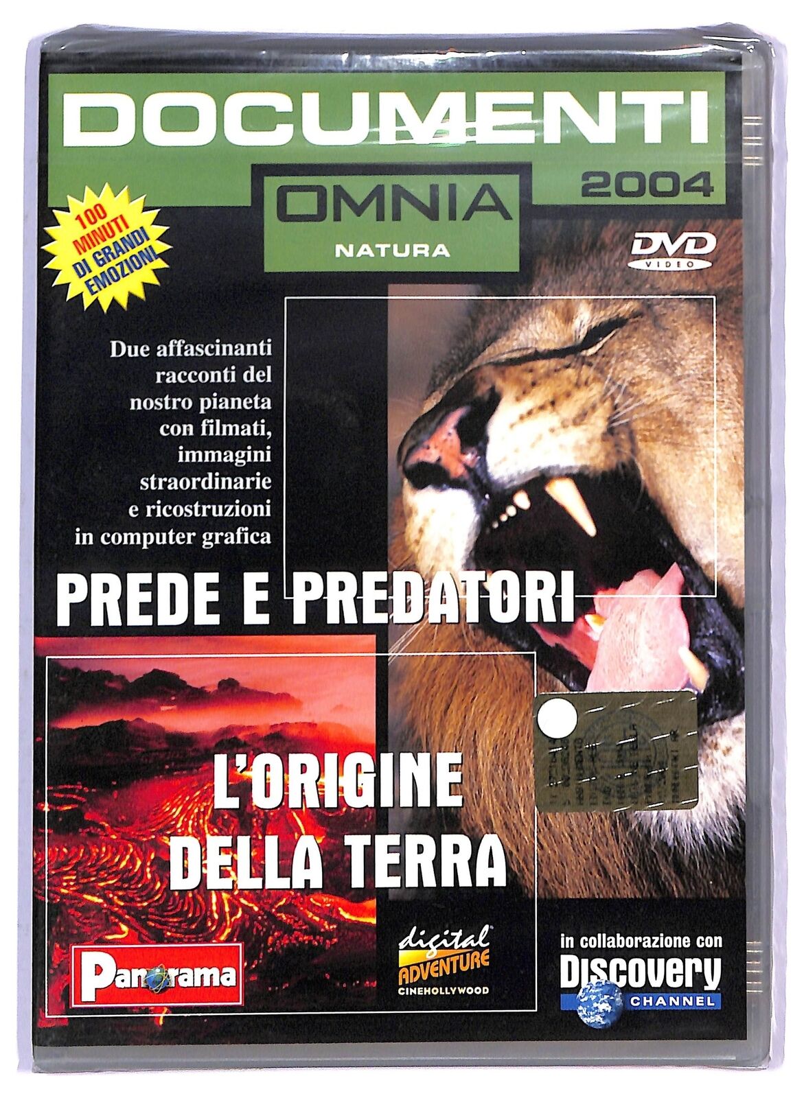 EBOND Omnia - Prede e predatori l'origine della Terra EDITORIALE DVD D795320