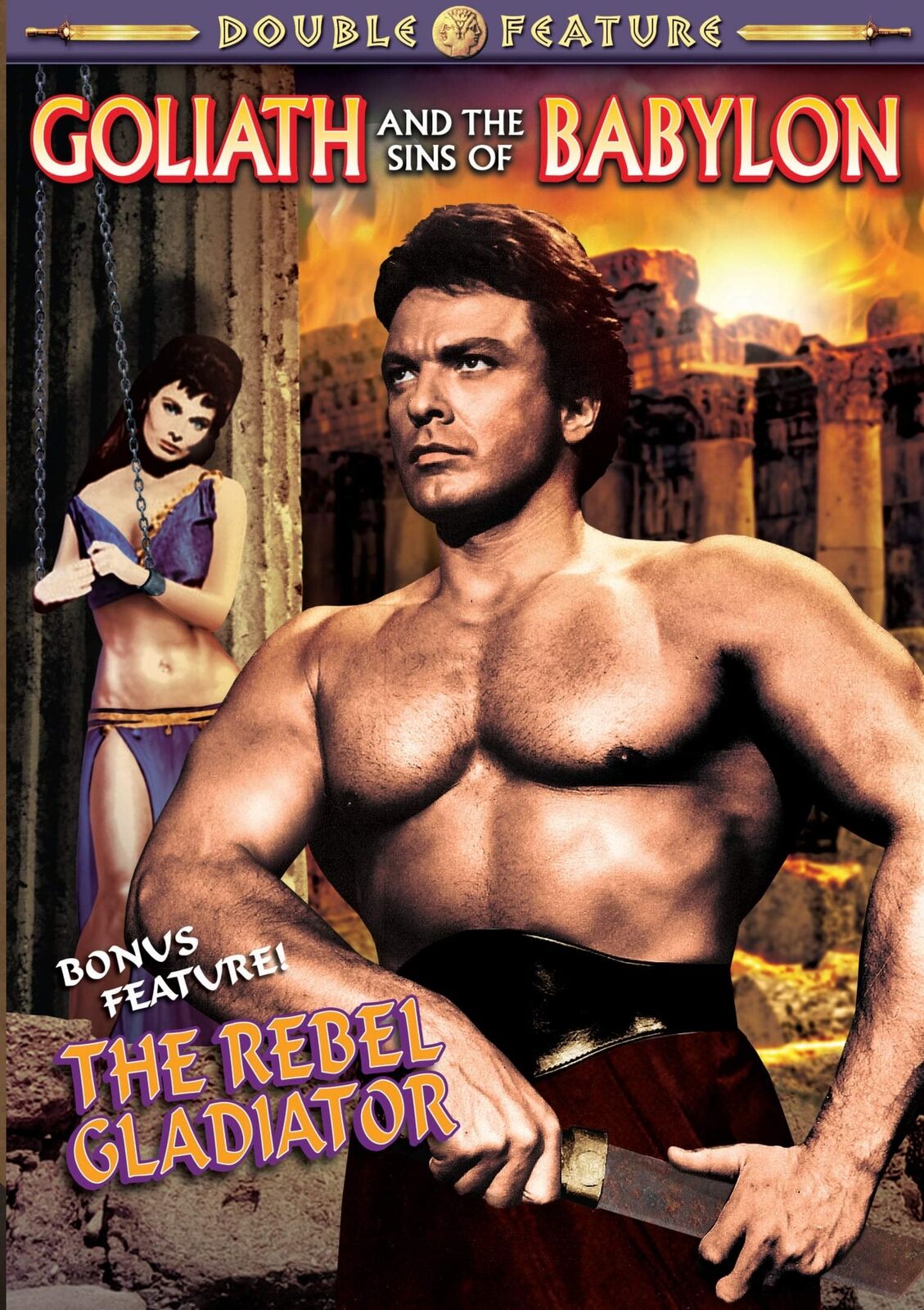 Sword-and-Sandal Double Feature: Goliath and the Sins of Babylon (1963) /  (DVD)