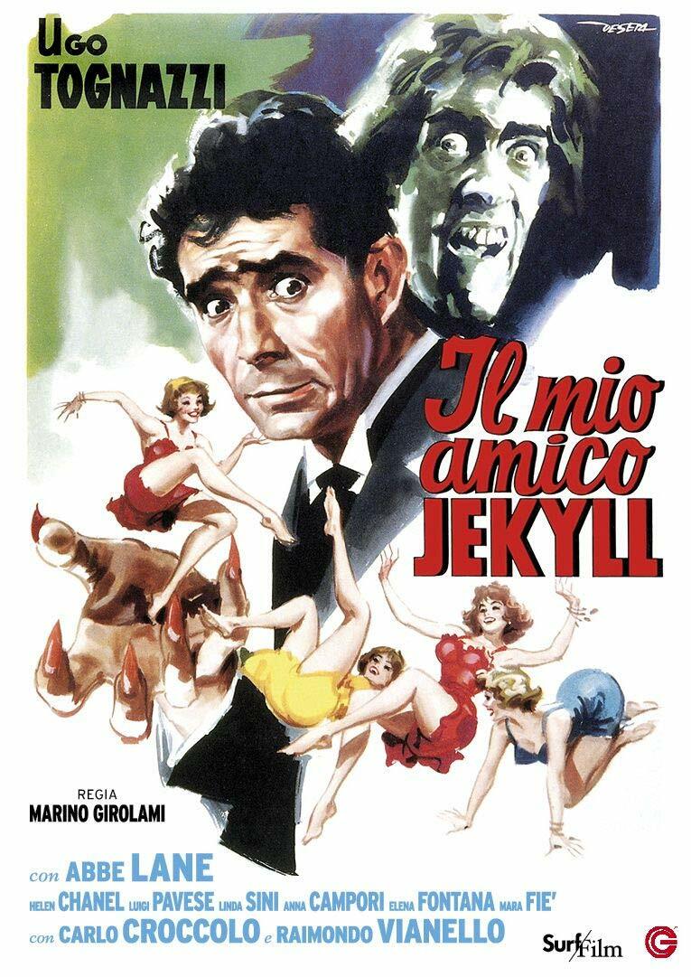 Dvd IL MIO AMICO JEKYLL con Ugo Tognazzi Raimondo Vianello nuovo 1960