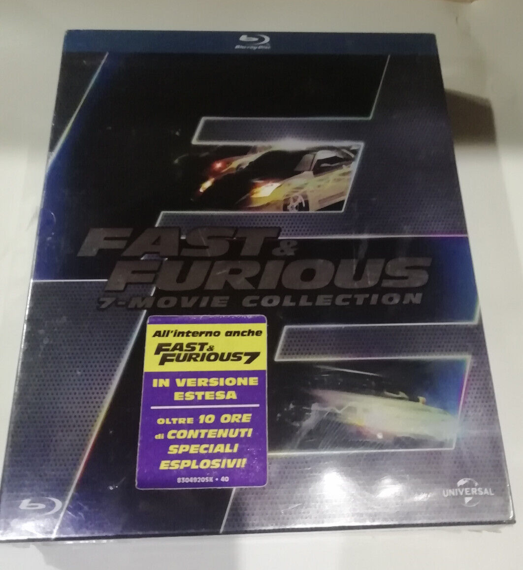 Fast and Furious. 7 Film Movie Collection. Box con n. 7 DVD COFANETTO SIGILLATO