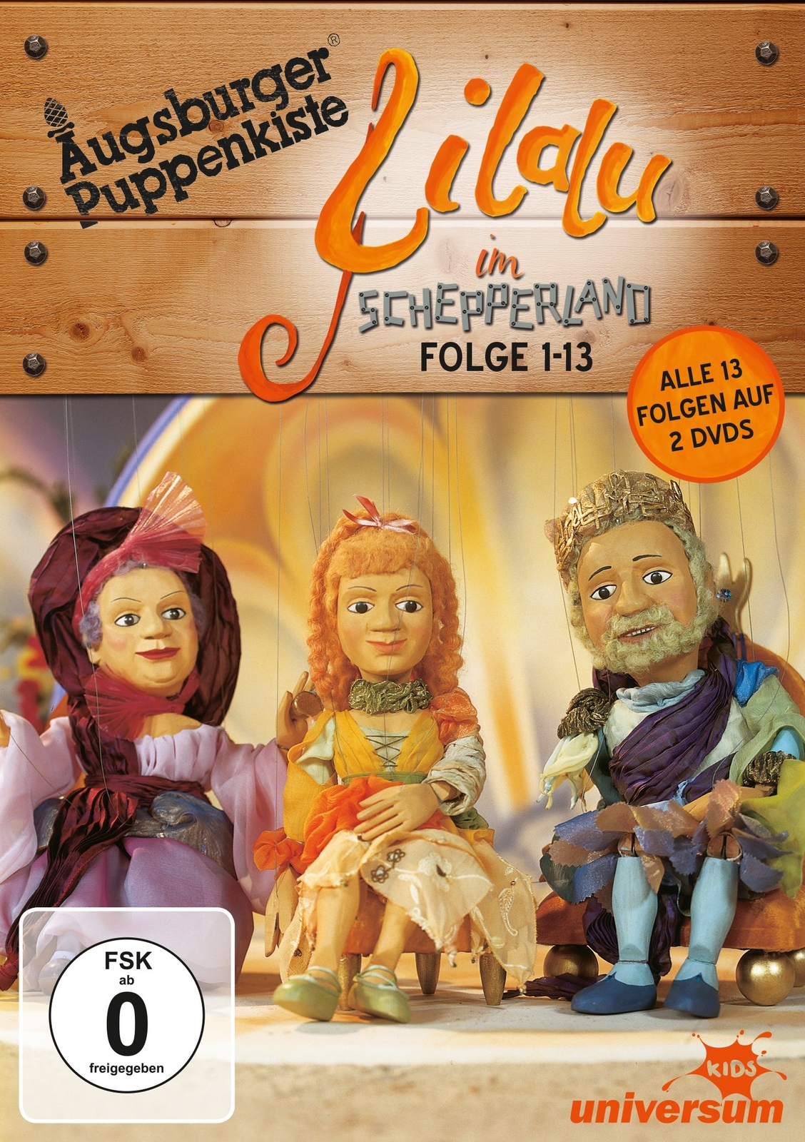Augsburger Puppenkiste - Lilalu im Schepperland, Folge 01-13 (DVD) Marco Steger