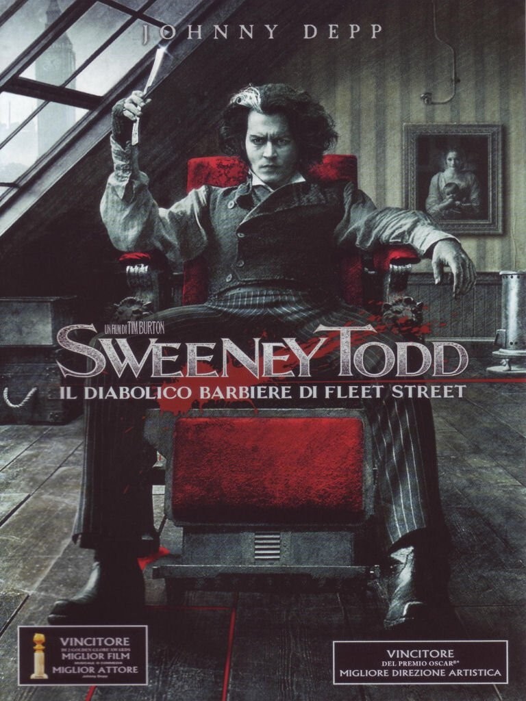 SWEENEY TODD - Il diabolico barbiere di Fleet Street con Johnny Depp DVD