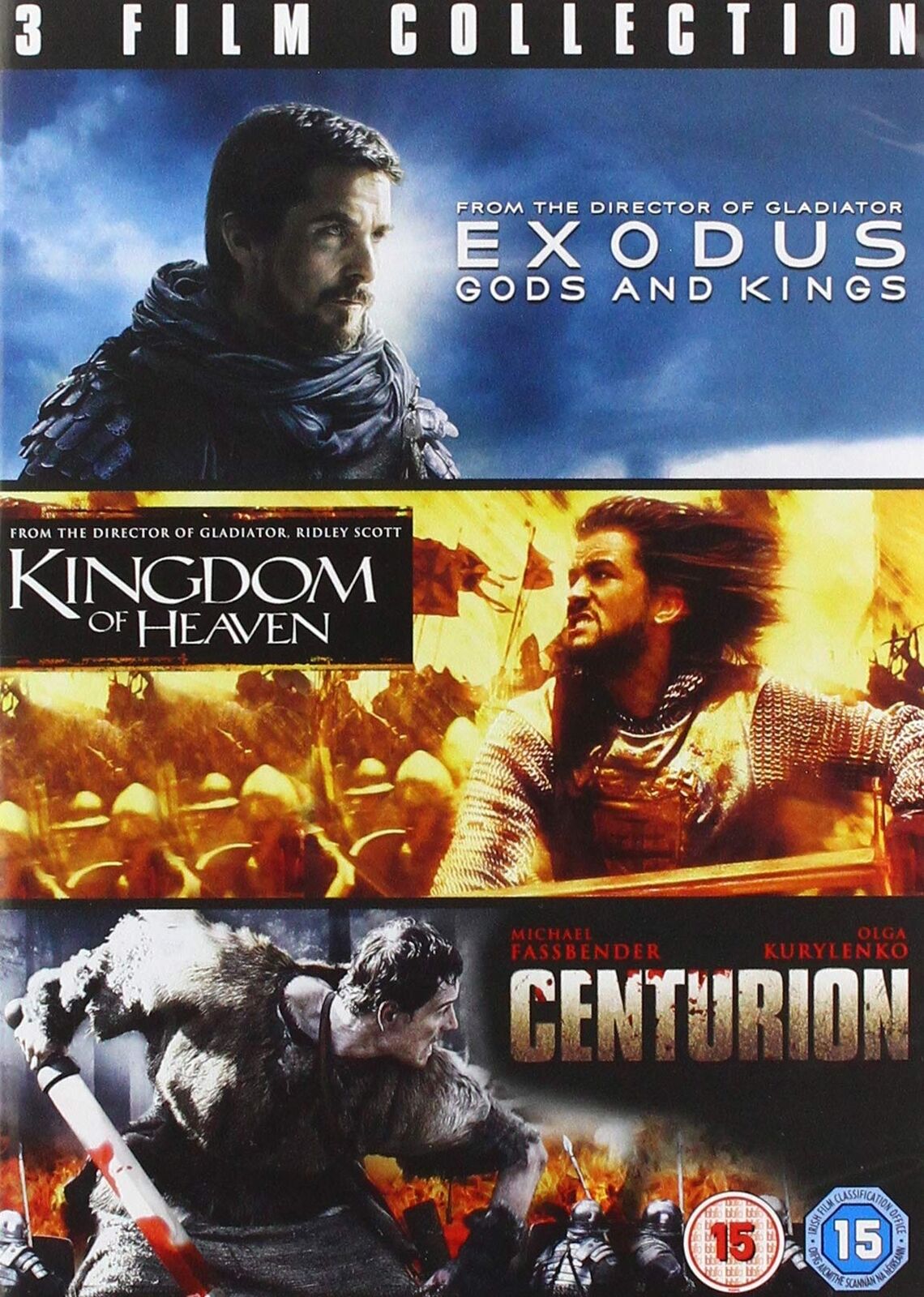 EXODUS/KINGDOM HEAVEN/CENTURION ASDA EXCL TRIPLE (DVD)