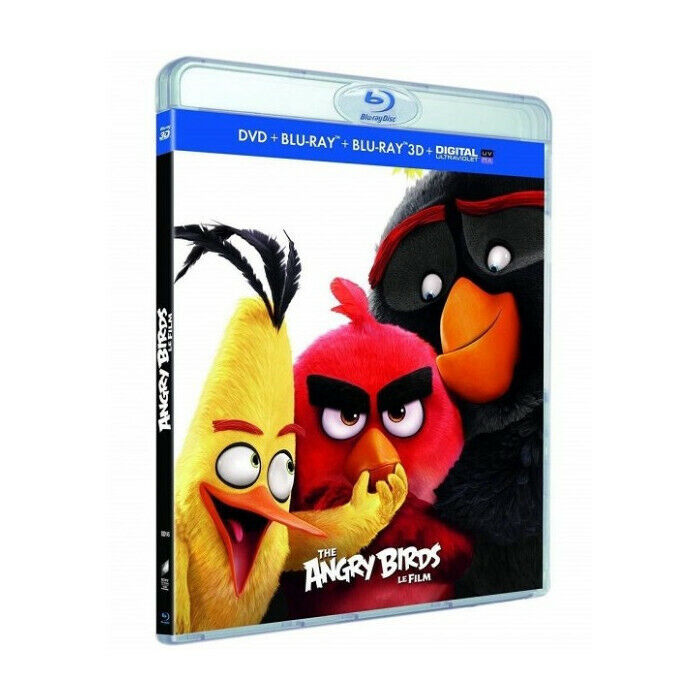 Angry Birds: Il Film Combo Blu-Ray 3D+Blu-Ray+DVD Nuova