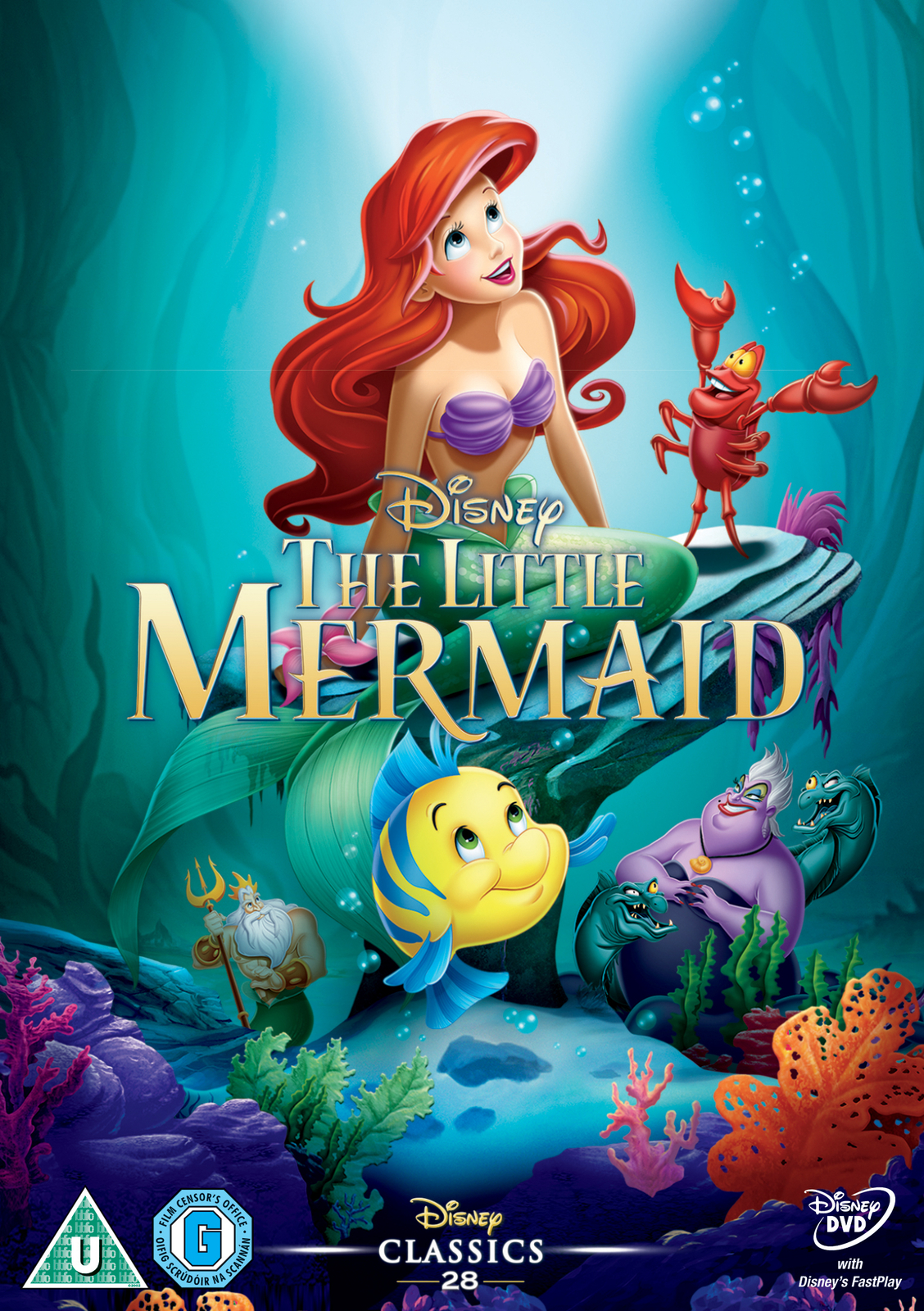 The Little Mermaid [DVD] [1989] & Sleeping Beauty [DVD] (DVD) Jodi Benson