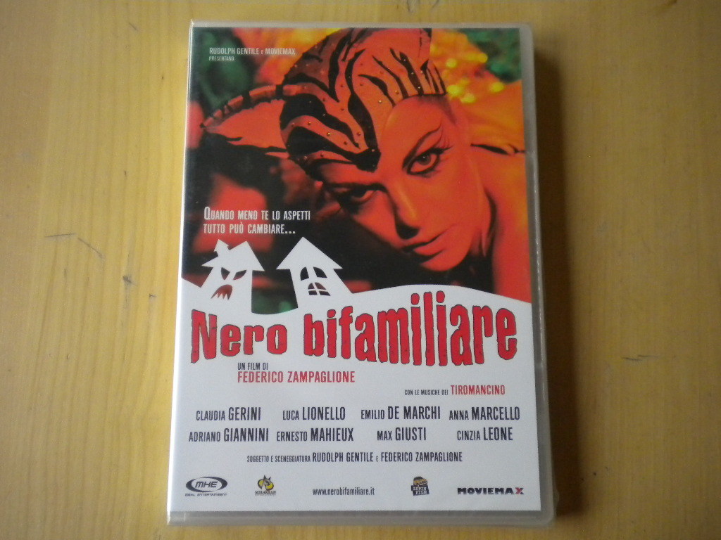 Nero bifamiliare DVD commedia noir Zampaglione Tiromancino Gerini Giannini Leone