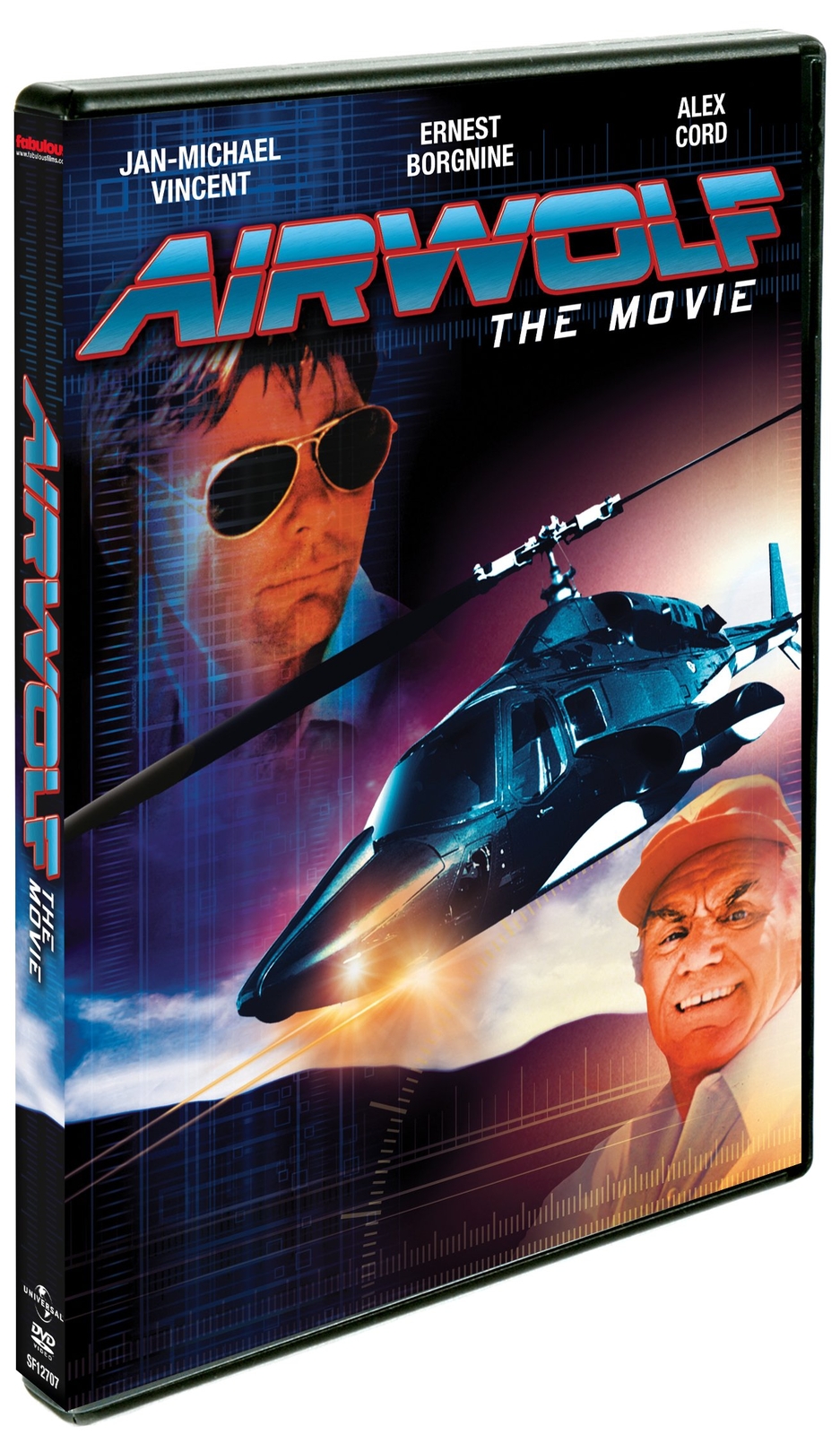 Airwolf: The Movie (DVD) Jan-Michael Vincent Ernest Borgnine Alex Cord