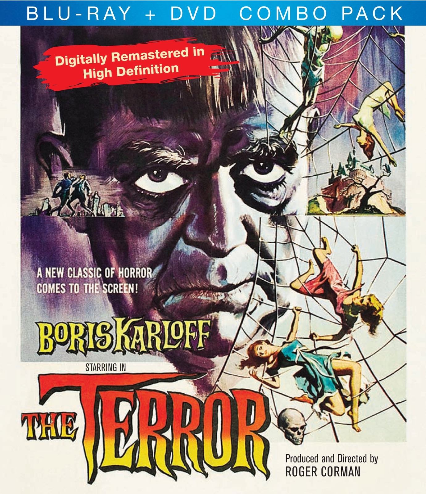 The Terror (Blu-ray) Jack Nicholson Boris Karloff Sandra Knight