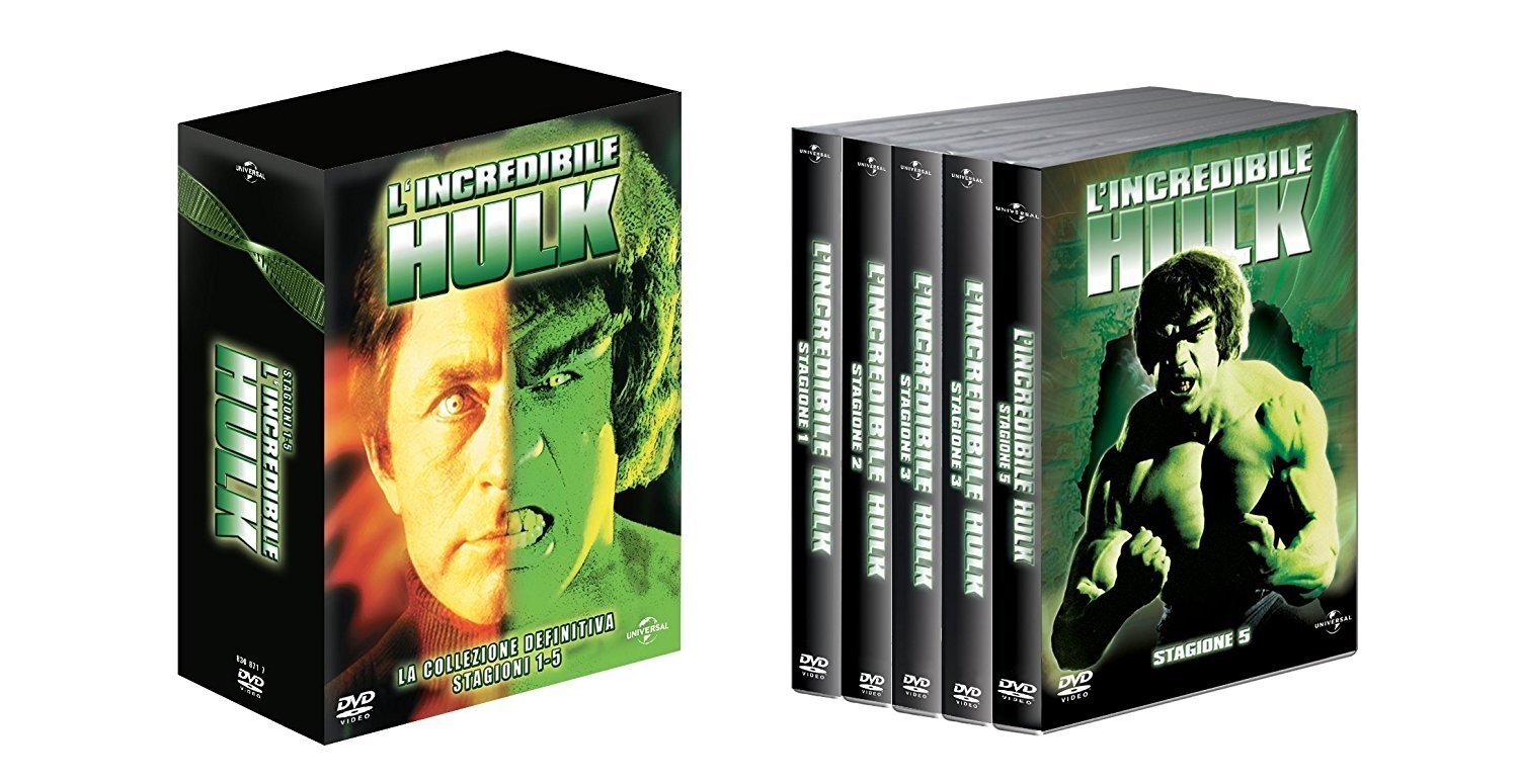 L'incredibile Hulk - Comp.Collec.(St.1-5) (Box 23 Dv) (DVD) Charlie Picerni