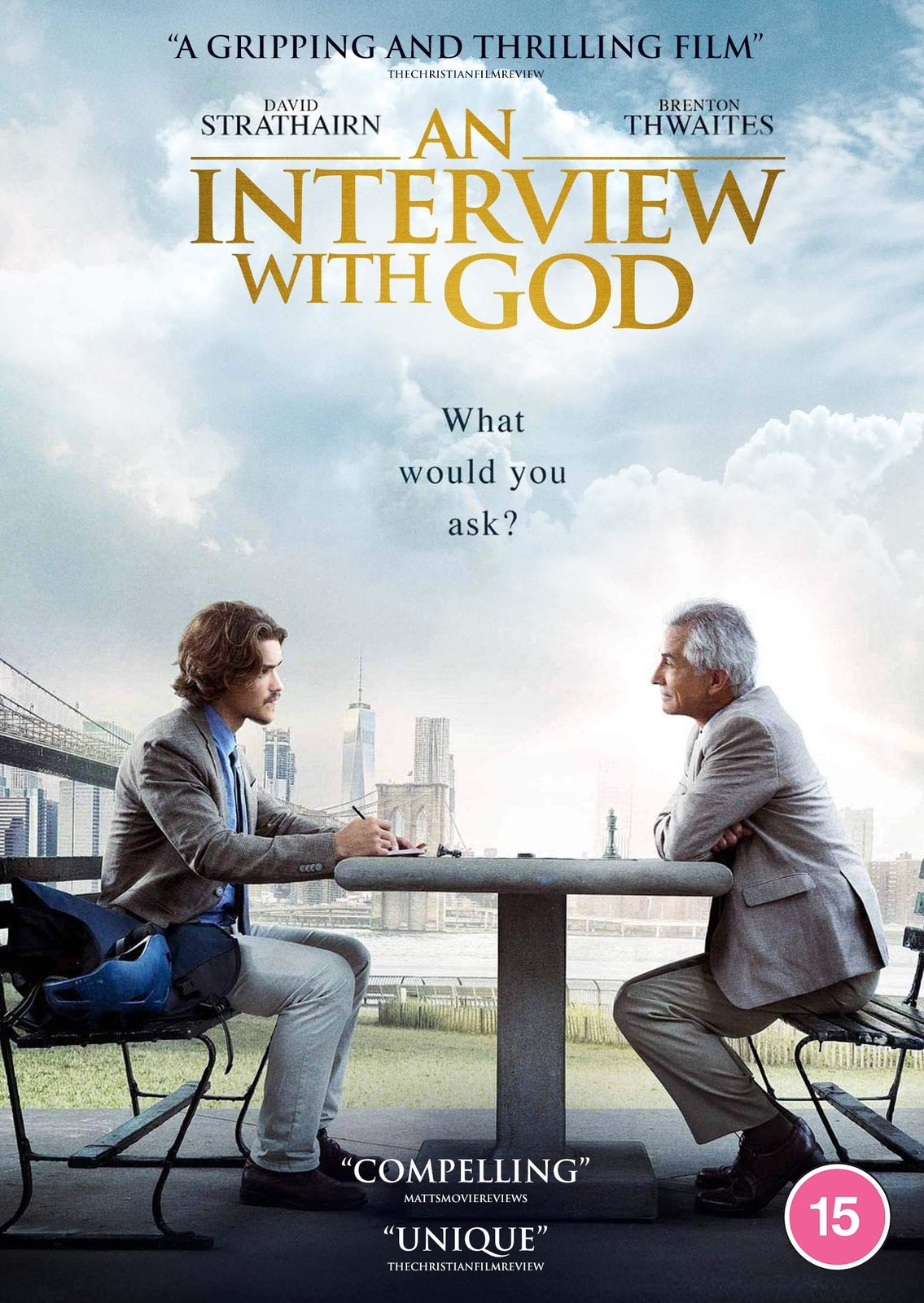 An Interview with God (DVD) Yael Grobglas Brenton Thwaites David Strathairn
