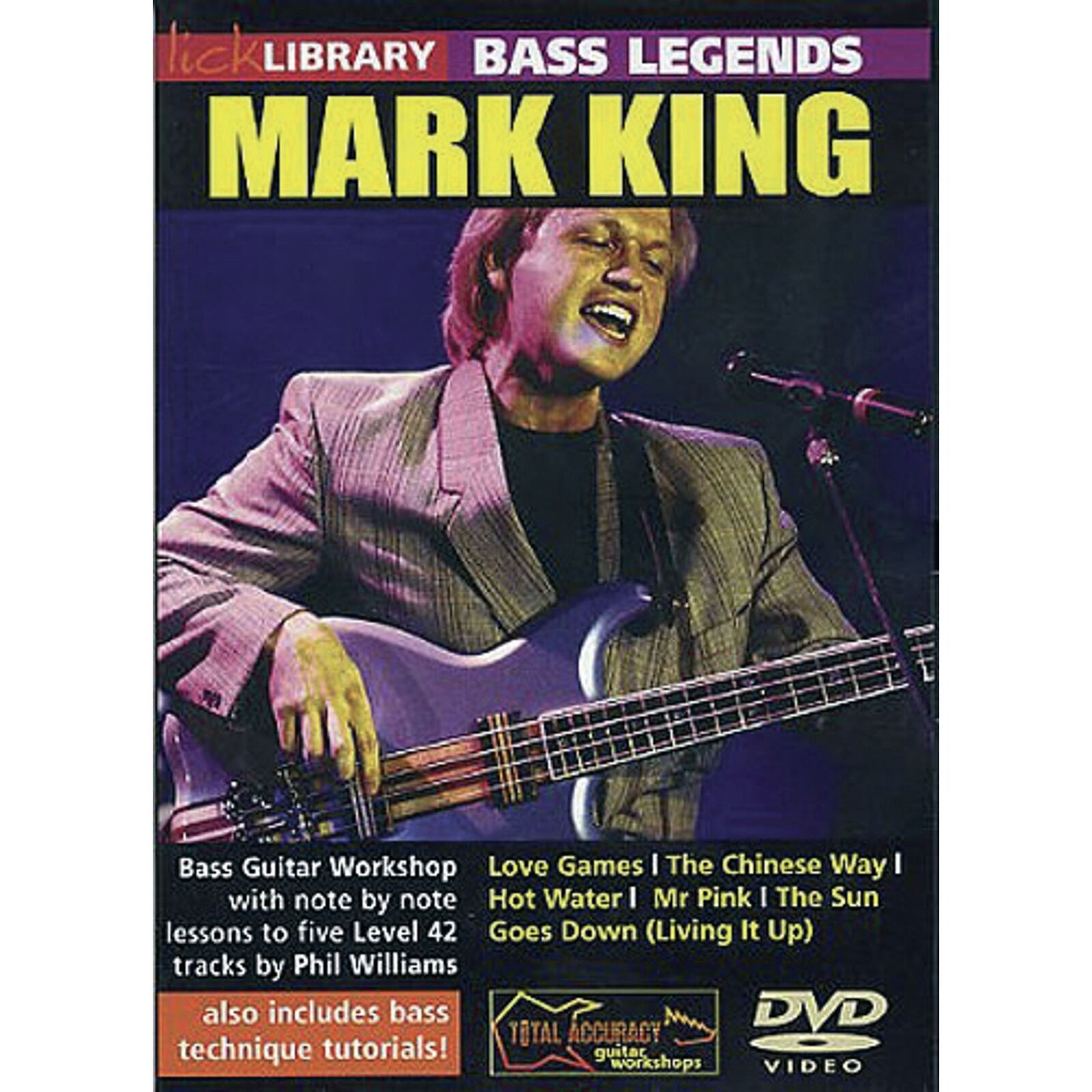 Bass Legends - Mark King (DVD)